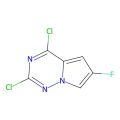 2,4-dichloro-6-fluoropyrrolo[2,1-f][1,2,4]triazine