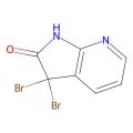 3,3-二溴-1,3-二氢-2H-吡咯并[2,3-b]吡啶-2-酮