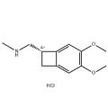 (1S)-4,5-二甲氧基-1-甲氨基甲基-苯并环丁烷盐酸盐