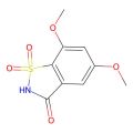 5,7-二甲氧基-1,2-苯并异噻唑-3(2H)-酮,1,1-二氧化物