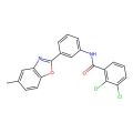 2,3-dichloro-N-[3-(5-methyl-1,3-benzoxazol-2-yl)phenyl]benzamide