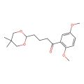 2',5'-Dimethoxy-4-(5,5-dimethyl-1,3-dioxan-2-YL)butyrophenone