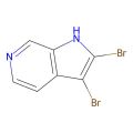 2,3-dibromo-1H-pyrrolo[2,3-c]pyridine