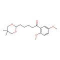 2',5'-Dimethoxy-5-(5,5-dimethyl-1,3-dioxan-2-YL)valerophenone