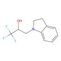 3-(2,3-dihydro-1H-indol-1-yl)-1,1,1-trifluoropropan-2-ol