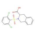2-(2,6-Dichlorobenzenesulfonyl)-1,2,3,4-tetrahydroisoquinoline-3-carboxylic acid