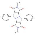 2,7-diethyl-5,10-diphenyltetrahydropyrrolo[3,4-c]pyrrolo[3',4':4,5]pyrazolo[1,2-a]pyrazole-1,3,6,8(2H,3aH,5H,7H)-tetrone