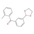 3'-(1,3-Dioxolan-2-YL)-2-methylbenzophenone