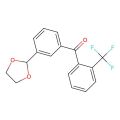 3'-(1,3-Dioxolan-2-YL)-2-trifluoromethylbenzophenone