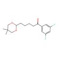 3',5'-Difluoro-5-(5,5-dimethyl-1,3-dioxan-2-YL)valerophenone
