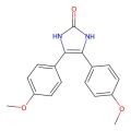 1,3-Dihydro-4,5-bis(4-methoxyphenyl)-2H-imidazol-2-one