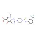 8-Ethyl-5-oxo-2-[4-[[3-(trifluoromethyl)phenyl]carbamothioyl]piperazin-1-yl]pyrido[2,3-d]pyrimidine-6-carboxylic acid