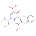 Elvitegravir(GS-9137,JTK-303),喹诺酮类HIV整合酶抑制剂