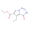 5-乙基-4-羟基吡咯并[1,2-f] [1,2,4] 三嗪-6-羧酸盐