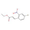 (2E)-3-(4-溴-2-硝基苯基)丙-2-烯酸酯