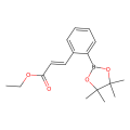 (E)-2-(2-乙氧基羰基乙烯基)苯基硼酸,频哪醇酯