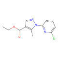 1-(6-氯吡啶-2-基)-5-甲基-1H-吡唑-4-羧酸乙酯