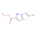 乙基 2-溴-4H-噻吩并[3,2-b]吡咯-5-羧酸酯