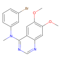 N-(3-溴苯基)-6,7-二甲氧基-N-甲基-4-喹唑啉胺