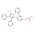 2-(5-乙基-3,4-二苯基-吡唑-1-基)-联苯-3-基氧基]乙酸