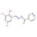 (E)-N'-(3,5-二溴-2-羟基亚苄基)烟酰肼