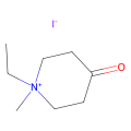 1-乙基-1-甲基-4-氧代哌啶-1-碘化物