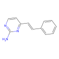 4-[(E)-2-phenylethenyl]pyrimidin-2-amine