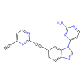 4-(6-((4-Ethynylpyrimidin-2-yl)Ethynyl)-1H-Benzo[d]Imidazol-1-yl)Pyrimidin-2-Amine