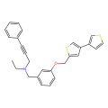 ethyl(3-phenylprop-2-yn-1-yl)[(3-{[4-(thiophen-3-yl)thiophen-2-yl]methoxy}phenyl)methyl]amine