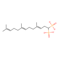 [(3E,7E)-4,8,12-trimethyl-1-phosphonatotrideca-3,7,11-trien-1-yl]phosphonate