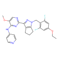 2-[1-[(4-ethoxy-2,6-difluorophenyl)methyl]-5,6-dihydro-4H-cyclopenta[c]pyrazol-3-yl]-5-methoxy-N-pyridin-4-ylpyrimidin-4-amine