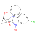 (6E)-N-(4-chlorophenyl)-6-(hydroxyimino)-2-oxatricyclo[5.4.0.0^{3,5}]undeca-1(11),7,9-triene-3-carboxamide