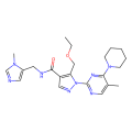5-(ethoxymethyl)-N-[(3-methylimidazol-4-yl)methyl]-1-(5-methyl-4-piperidin-1-ylpyrimidin-2-yl)pyrazole-4-carboxamide