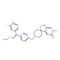 1'-({6-[(1E)-(3,4-difluorophenyl)(ethoxyimino)methyl]pyridin-3-yl}methyl)-5-methyl-5,6-dihydro-3H-spiro[furo[3,4-c]pyridine-1,4'-piperidine]-6-one