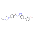4-(4-ethylpiperazin-1-yl)-N-[6-(2-fluoro-3-methoxyphenyl)-1H-indazol-3-yl]benzamide