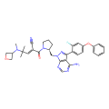 (E)-2-[(2S)-2-[[4-amino-3-(2-fluoro-4-phenoxyphenyl)pyrazolo[3,4-d]pyrimidin-1-yl]methyl]pyrrolidine-1-carbonyl]-4-methyl-4-[methyl(oxetan-3-yl)amino]pent-2-enenitrile