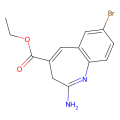 ethyl 2-amino-7-bromo-3H-1-benzazepine-4-carboxylate