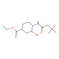 ethyl (1R,3S,4R)-4-{[(tert-butoxy)carbonyl]amino}-3-hydroxycyclohexane-1-carboxylate