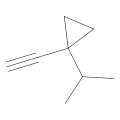 1-ethynyl-1-isopropyl-cyclopropane