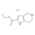 ethyl 4,5,6,7-tetrahydro-1H-pyrrolo[3,2-c]pyridine-2-carboxylate;hydrochloride