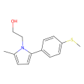 2-{2-methyl-5-[4-(methylsulfanyl)phenyl]-1H-pyrrol-1-yl}ethan-1-ol