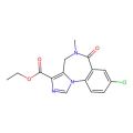 Ethyl 8-chloro-5,6-dihydro-5-methyl-6-oxo-4H-imidazo(1,5-a)(1,4)benzodiazepine-3-carboxylate