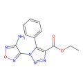 ethyl 1-(4-amino-1,2,5-oxadiazol-3-yl)-5-phenyl-1H-1,2,3-triazole-4-carboxylate