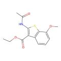 Ethyl 2-(acetylamino)-7-methoxy-1-benzothiophene-3-carboxylate