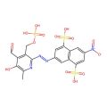 3-[(E)-{4-Formyl-5-Hydroxy-6-Methyl-3-[(Phosphonooxy)methyl]pyridin-2-Yl}diazenyl]-7-Nitronaphthalene-1,5-Disulfonic Acid