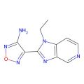 4-(1-ethyl-1H-imidazo[4,5-c]pyridin-2-yl)-1,2,5-oxadiazol-3-amine