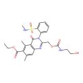 Ethyl 2-[({[(2-hydroxyethyl)amino]carbonyl}oxy)methyl]-5,7-dimethyl-3-{2-[(methylamino)sulfonyl]phenyl}-4-oxo-3,4-dihydroquinazoline-6-carboxylate
