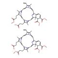 3-[14-Ethenyl-22,23-bis(methoxycarbonyl)-5-(3-methoxy-3-oxopropyl)-4,10,15,24-tetramethyl-25,26,27,28-tetrazahexacyclo[16.6.1.13,6.18,11.113,16.019,24]octacosa-1,3,5,7,9,11(27),12,14,16,18(25),19,21-dodecaen-9-yl]propanoic acid;3-[14-ethenyl-22,23-bis(met