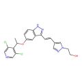 (E)-2-(4-(2-(5-(1-(3,5-Dichloropyridin-4-YL)ethoxy)-1H-indazol-3-YL)vinyl)-1H-pyrazol-1-YL)ethanol