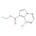 ethyl 4-chloropyrrolo[2,1-f][1,2,4]triazine-5-carboxylate